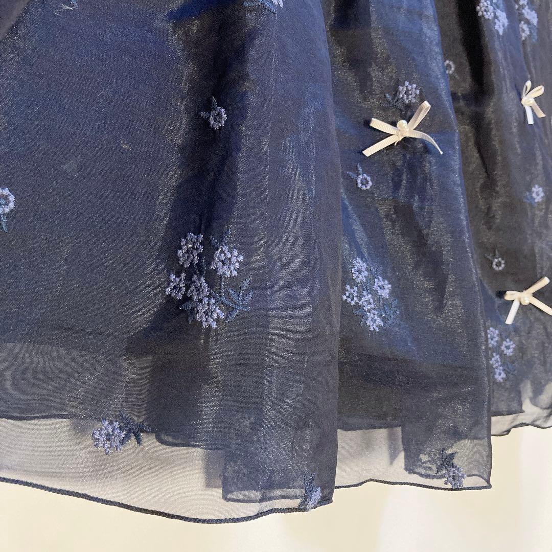 120size ネイビー セレモニー入学 卒園 発表会 フォーマル