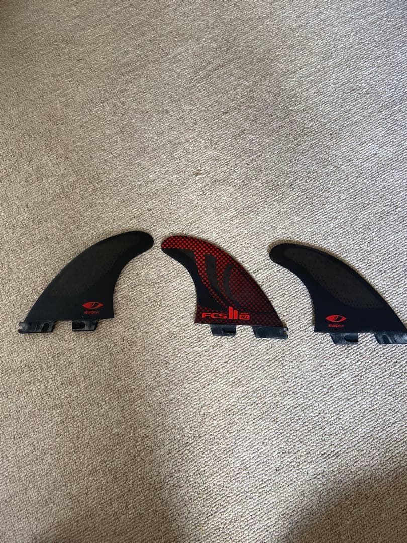 FCS II sharpeye Mサーフボードフィン