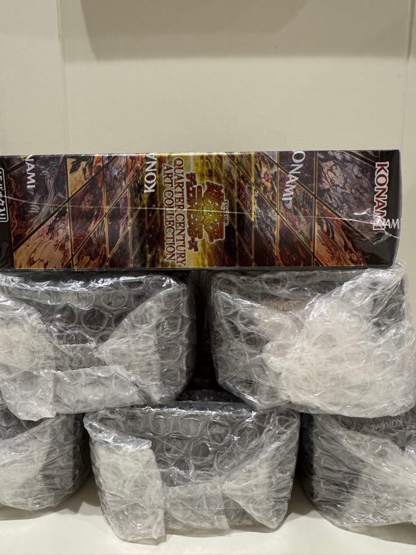 遊戯王OCG クォーターセントリーアートコレクション 15パック入り　4箱