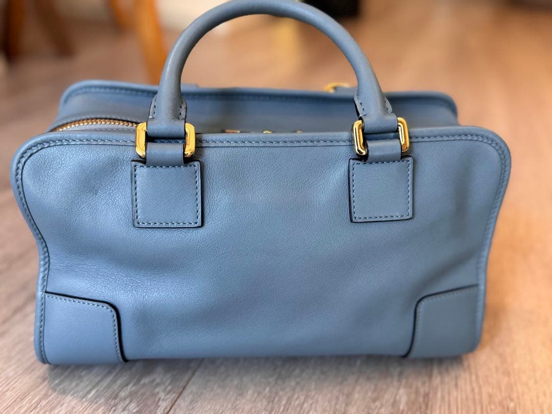 LOEWE アマソナ28 ブルー　水色　くすみブルー