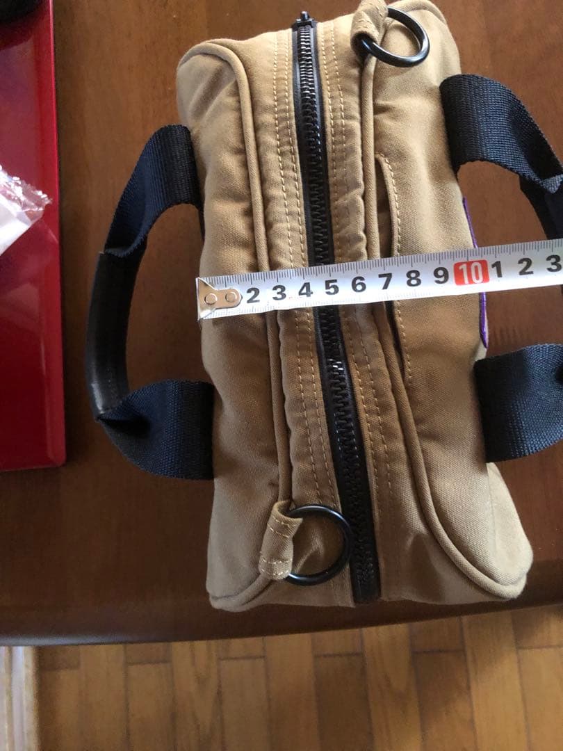 THE NORTH FACE パープルレーベル　ドラムバッグ ベージュ