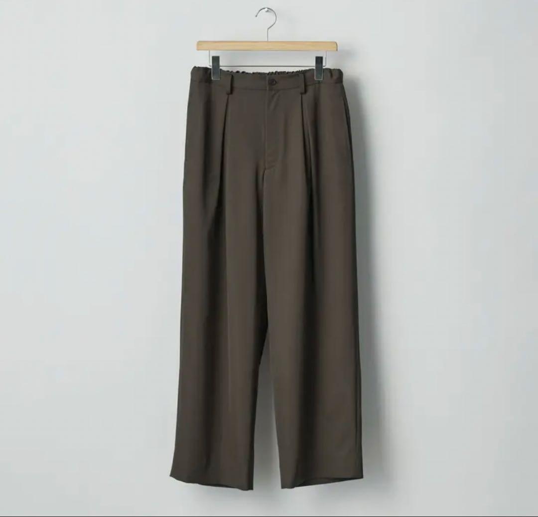 パンツ stein 25AW EASY WIDE TROUSERS S