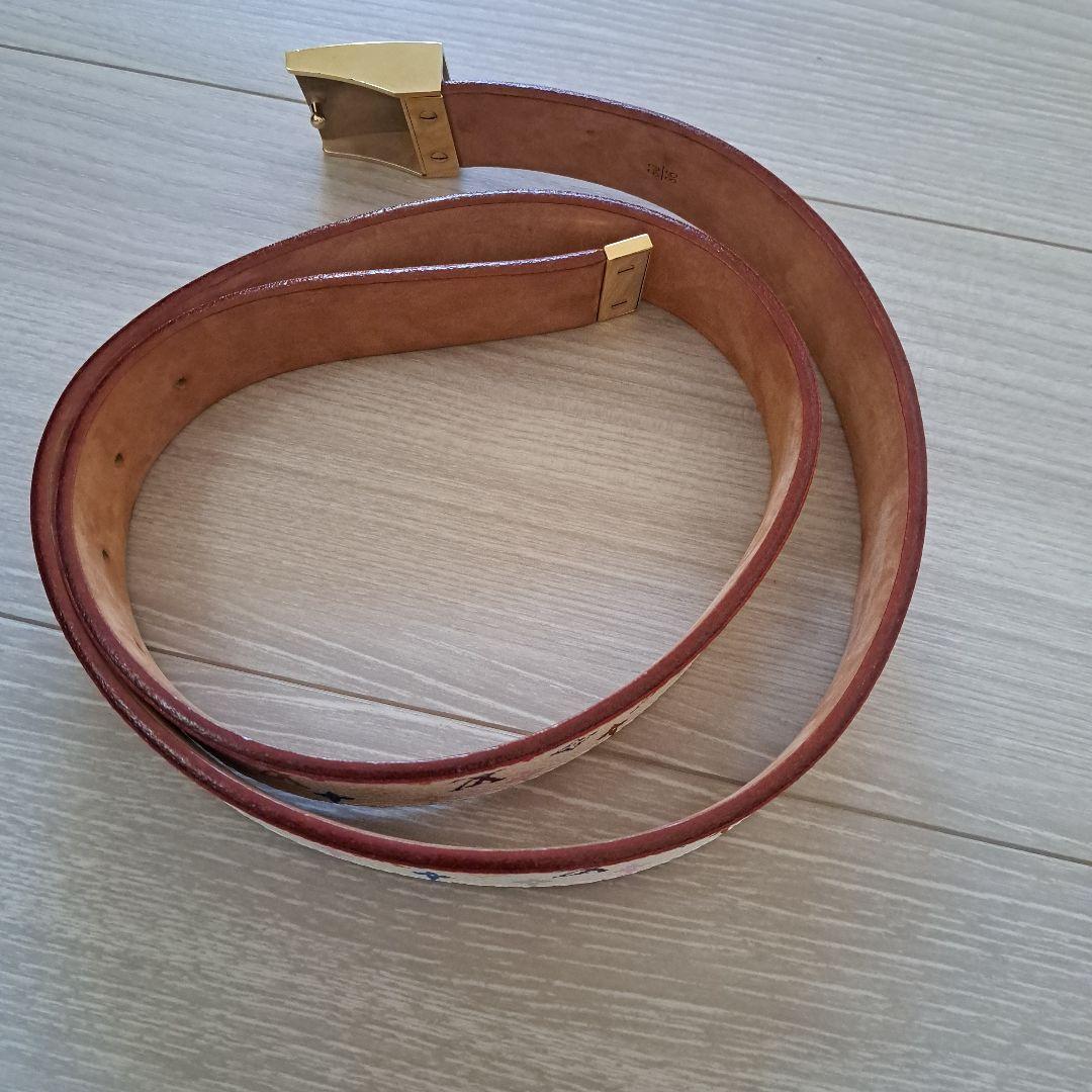Louis Vuitton マルチカラー ベルト(白)