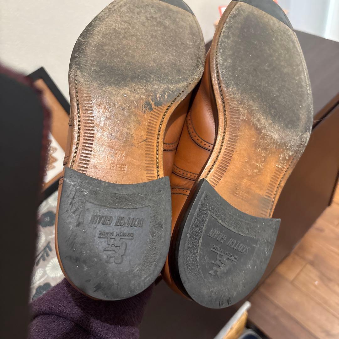 スコッチグレイン　ブラウンレザー FN-5015 27cm