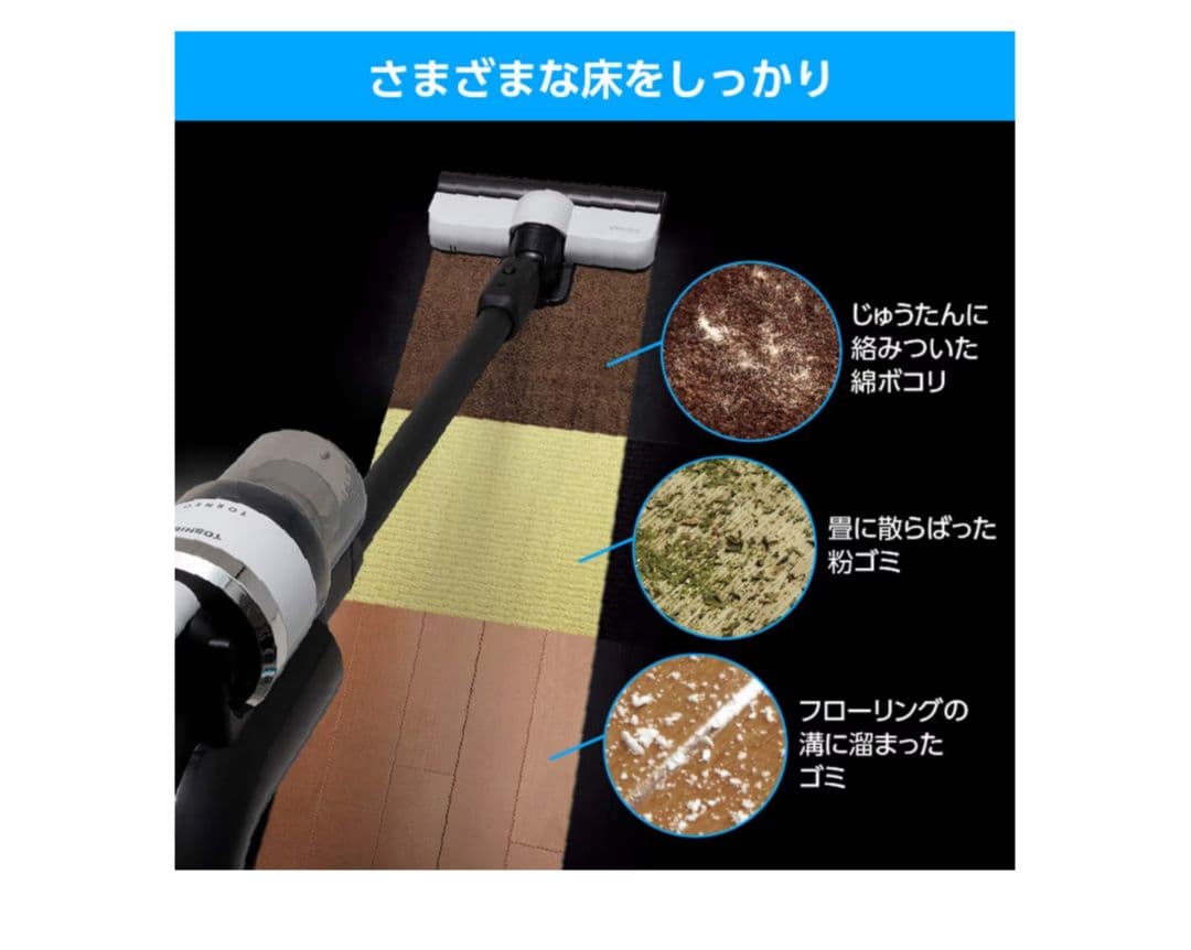 【新品未開封】TOSHIBA VC-CLH200 K 掃除機本体