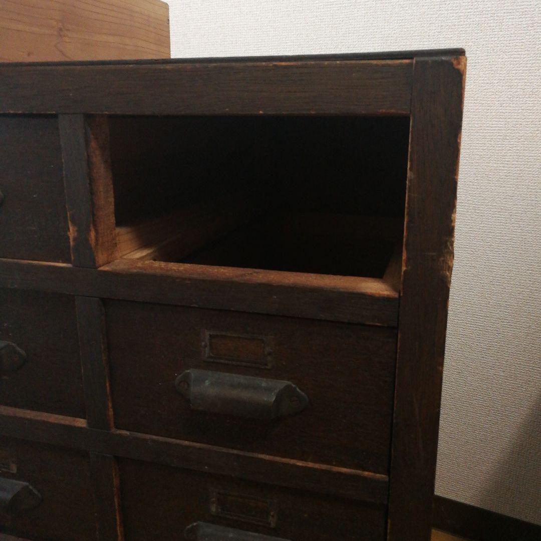 薬箪笥　レトロな年代物