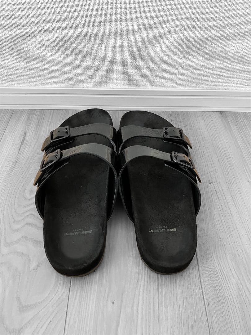 サンローラン　ブラック サンダル