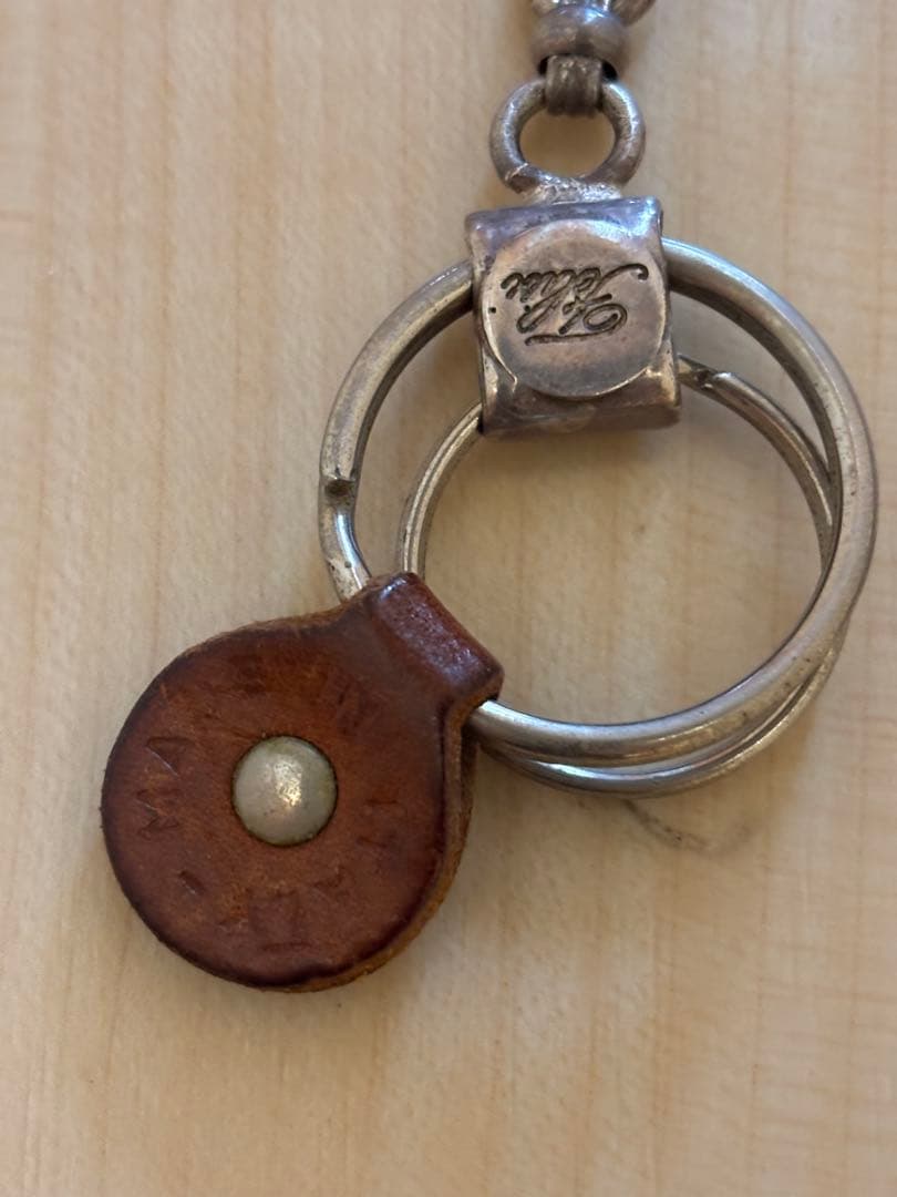 オールドフェリージ Felisiレア ウォレットチェーンレザー ヴィンテージ廃番