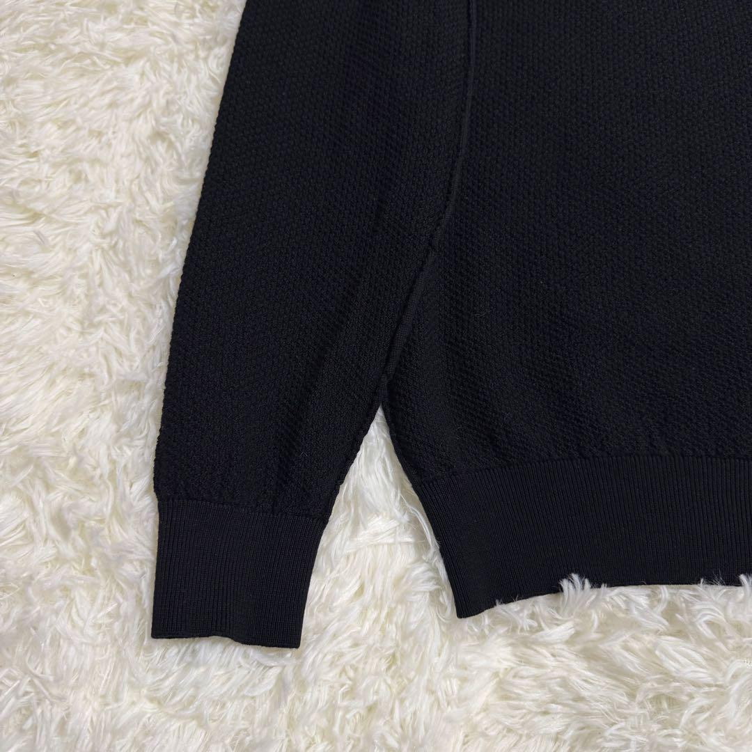 ジョンスメドレー ハイゲージニット セーター ブラック Mサイズ