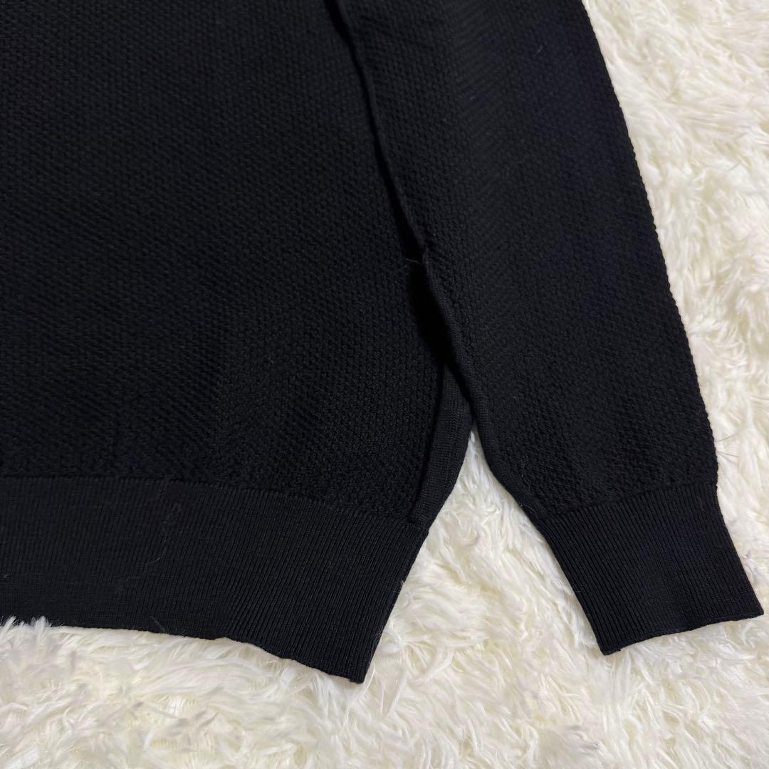 ジョンスメドレー ハイゲージニット セーター ブラック Mサイズ