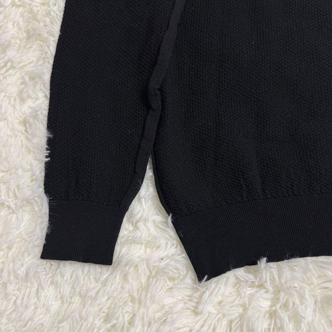 ジョンスメドレー ハイゲージニット セーター ブラック Mサイズ