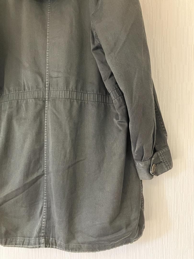 ヴィンテージ フランス70s 黒 モッズコート2way ミリタリー N3B