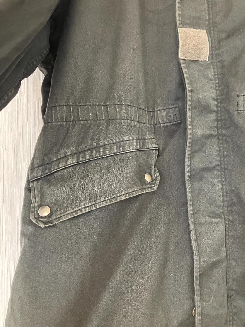 ヴィンテージ フランス70s 黒 モッズコート2way ミリタリー N3B
