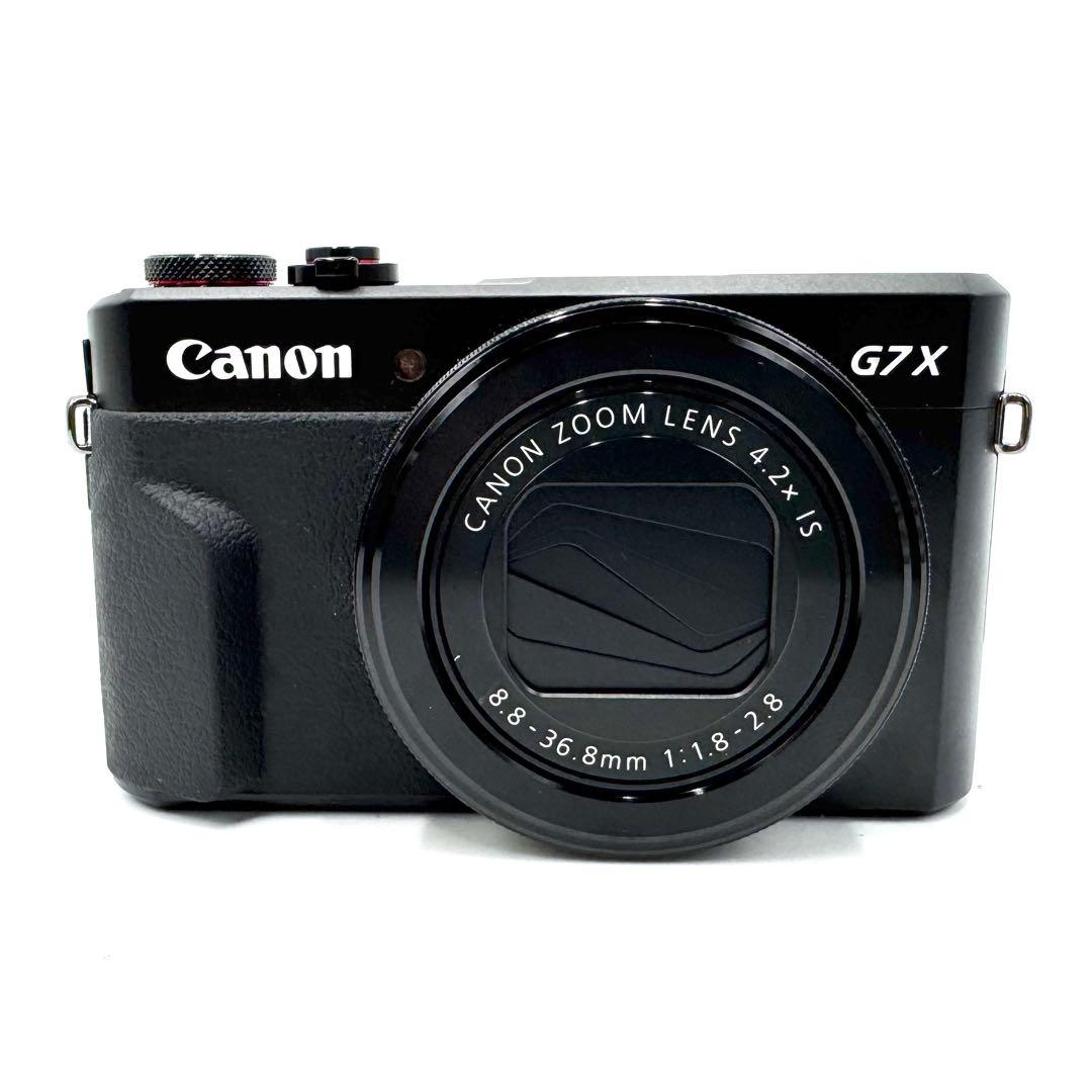 美品 Canon キャノン PowerShot G7X Mark II ブラック