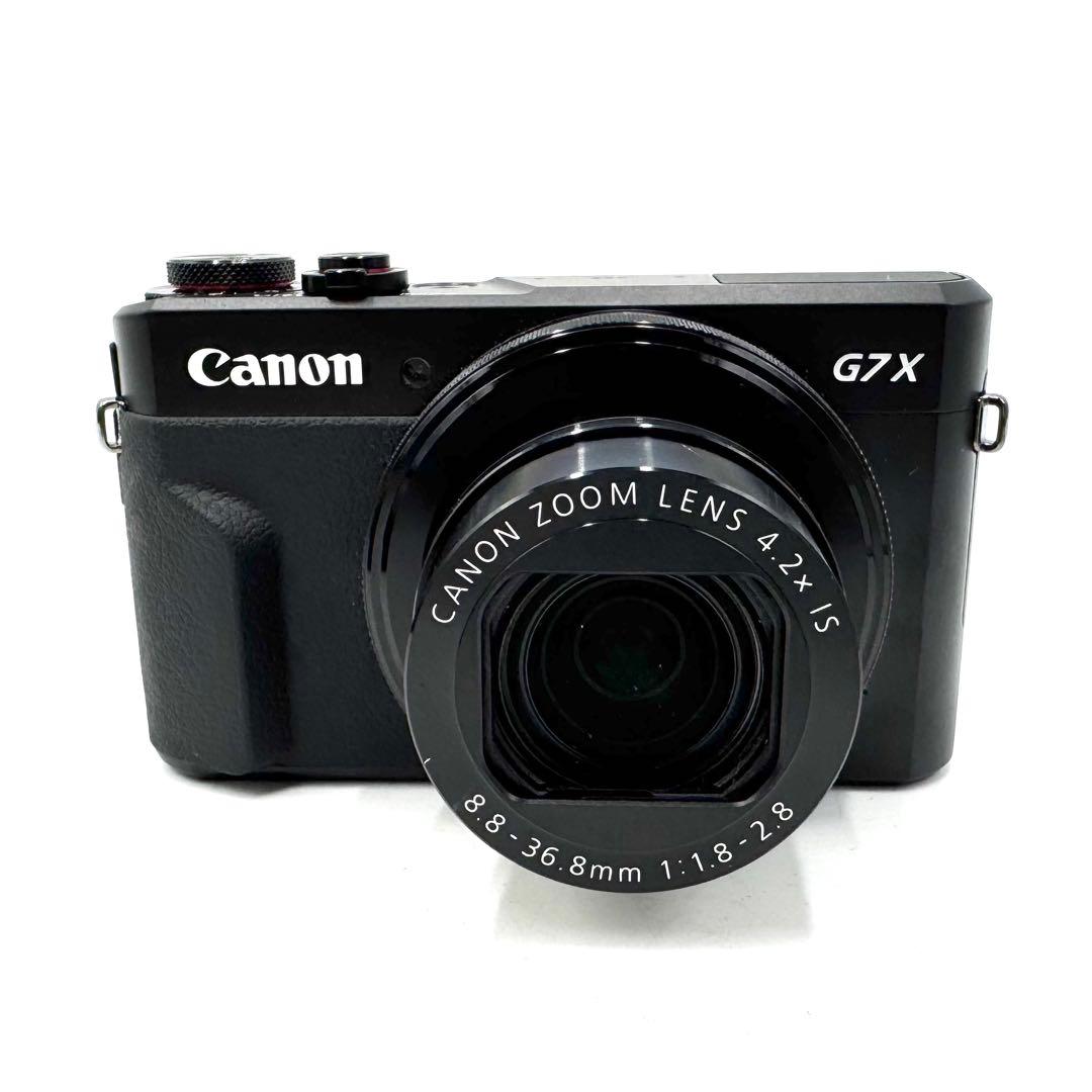 美品 Canon キャノン PowerShot G7X Mark II ブラック