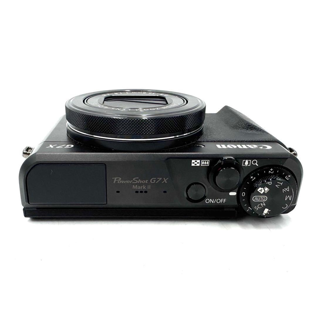 美品 Canon キャノン PowerShot G7X Mark II ブラック