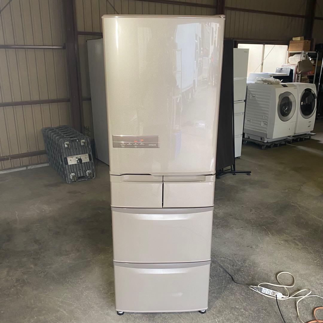 【高年式】日立 HITACHI 2021年製 401L 5ドア 冷凍冷蔵庫