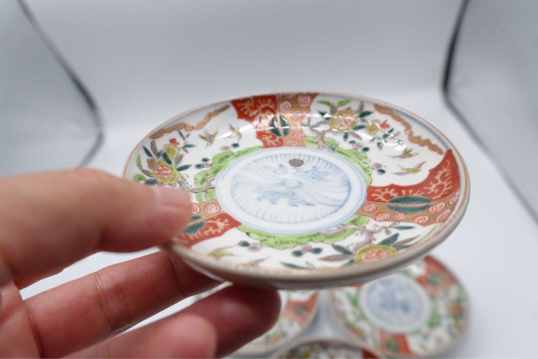 古伊万里皿　明治時期　10枚セット　小皿