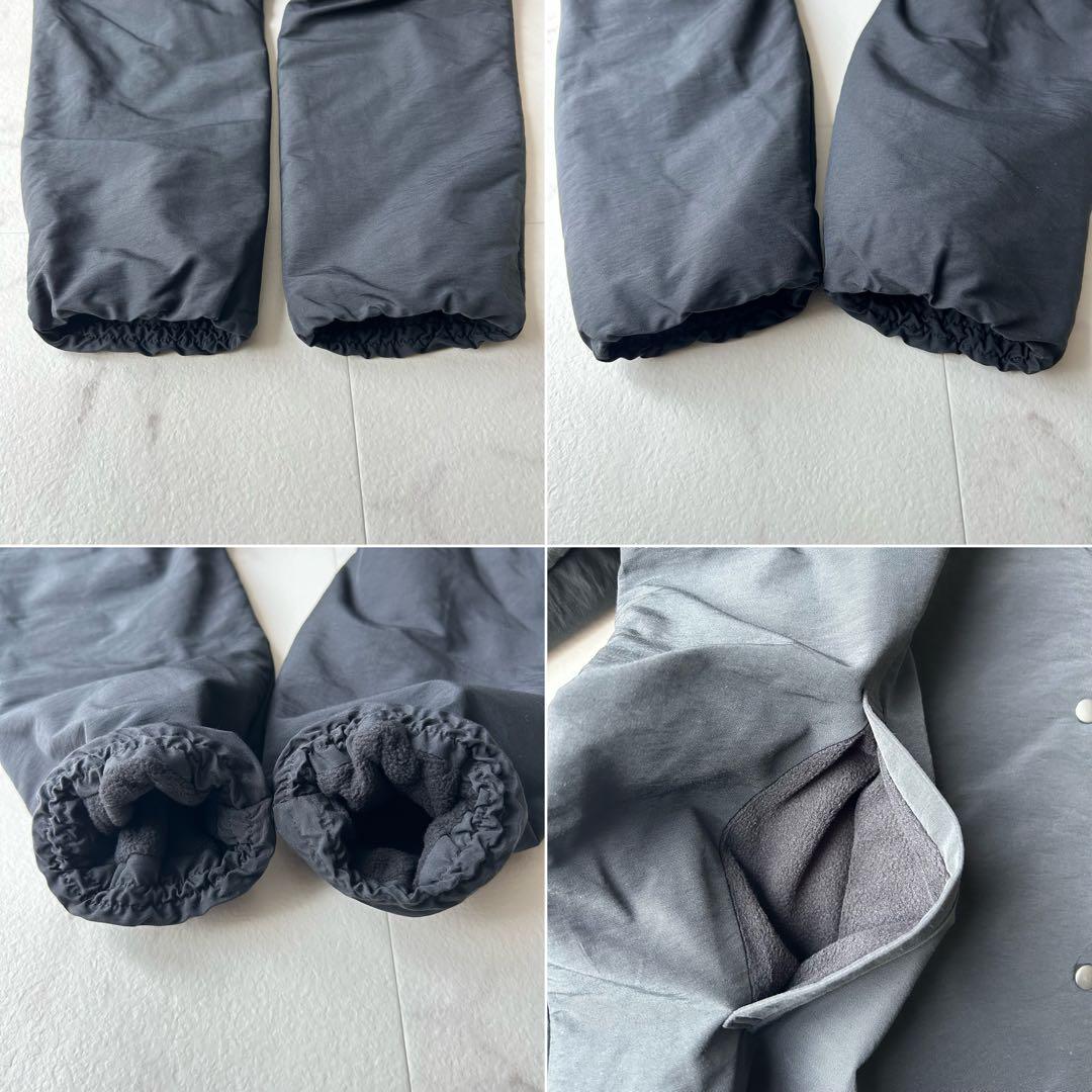 人気✨北欧暮らしの道具店 ふんわり軽くてあったかい 洗えるショート丈コート 黒