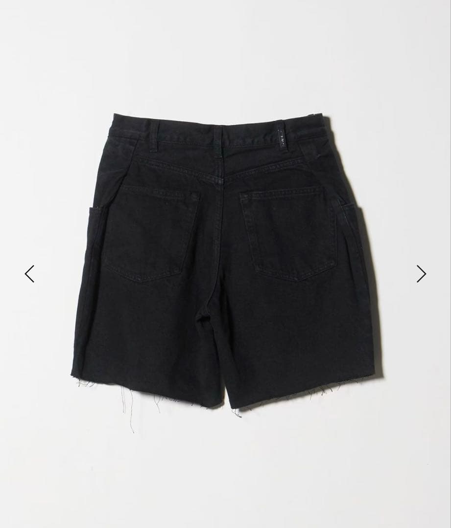 ATTISESSION ハーフ デニム パンツとワイド デニムパンツ