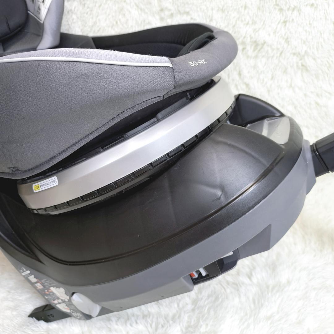 【美品】コンビ　チャイルドシート　新生児可　ISOFIX　エッグショック　回転式