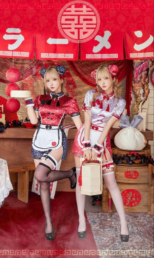 ラーメンチャイナガール 8点セット 【Malymoon/マリームーン】