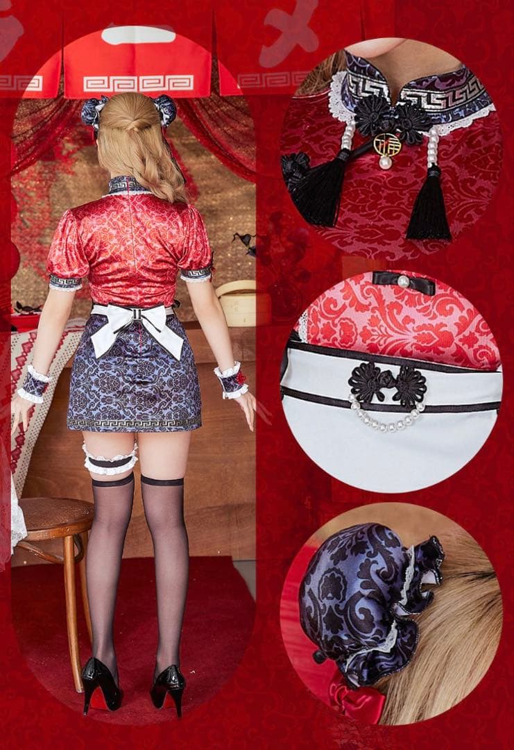 ラーメンチャイナガール 8点セット 【Malymoon/マリームーン】