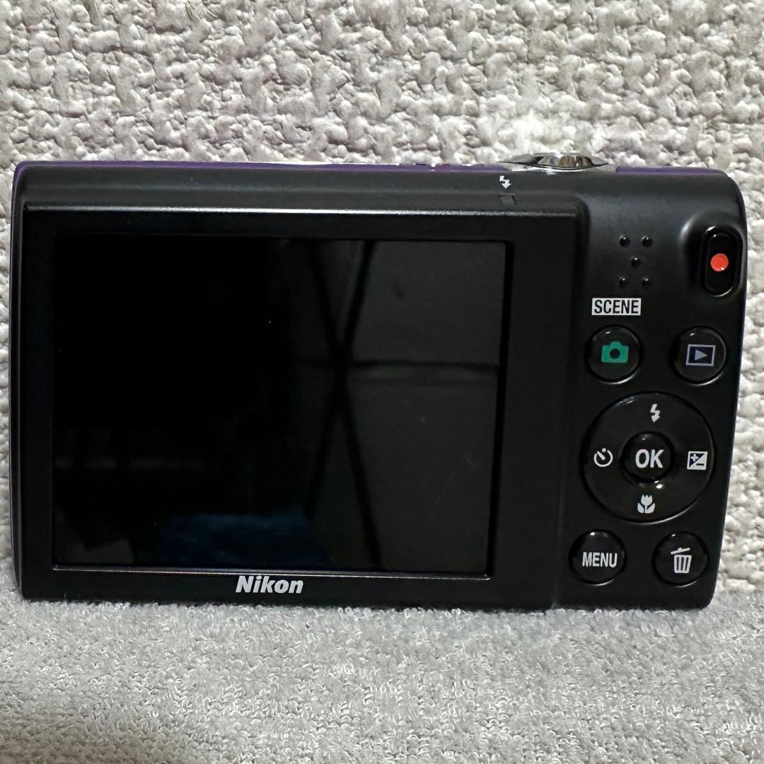 美品✨バッテリー充電器 COOLPIX S5100 コンデジ　デジカメ　パープル