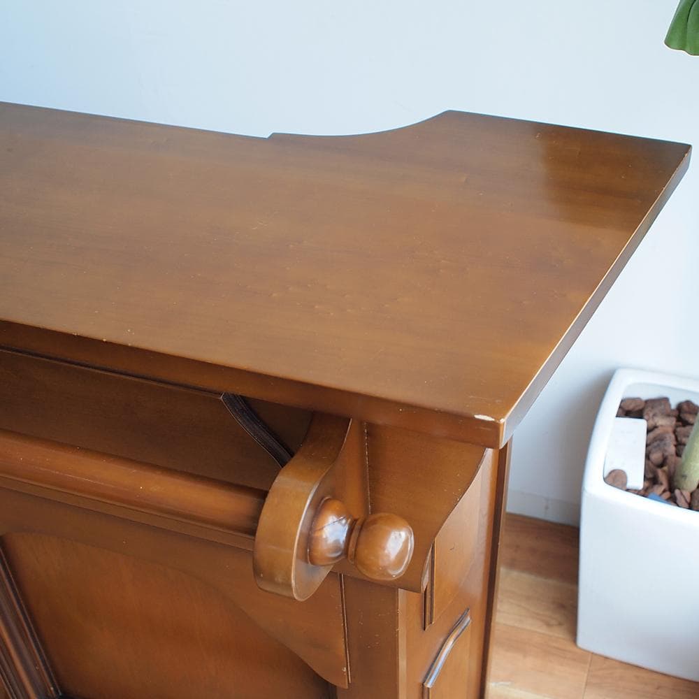 クラシカル バーカウンター アンティーク調 幅147cm 高さ102cm