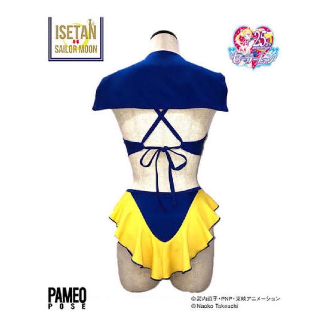 セーラームーン　PAMEOPOSE コラボ　セーラーウラヌス　　水着　ネイビー
