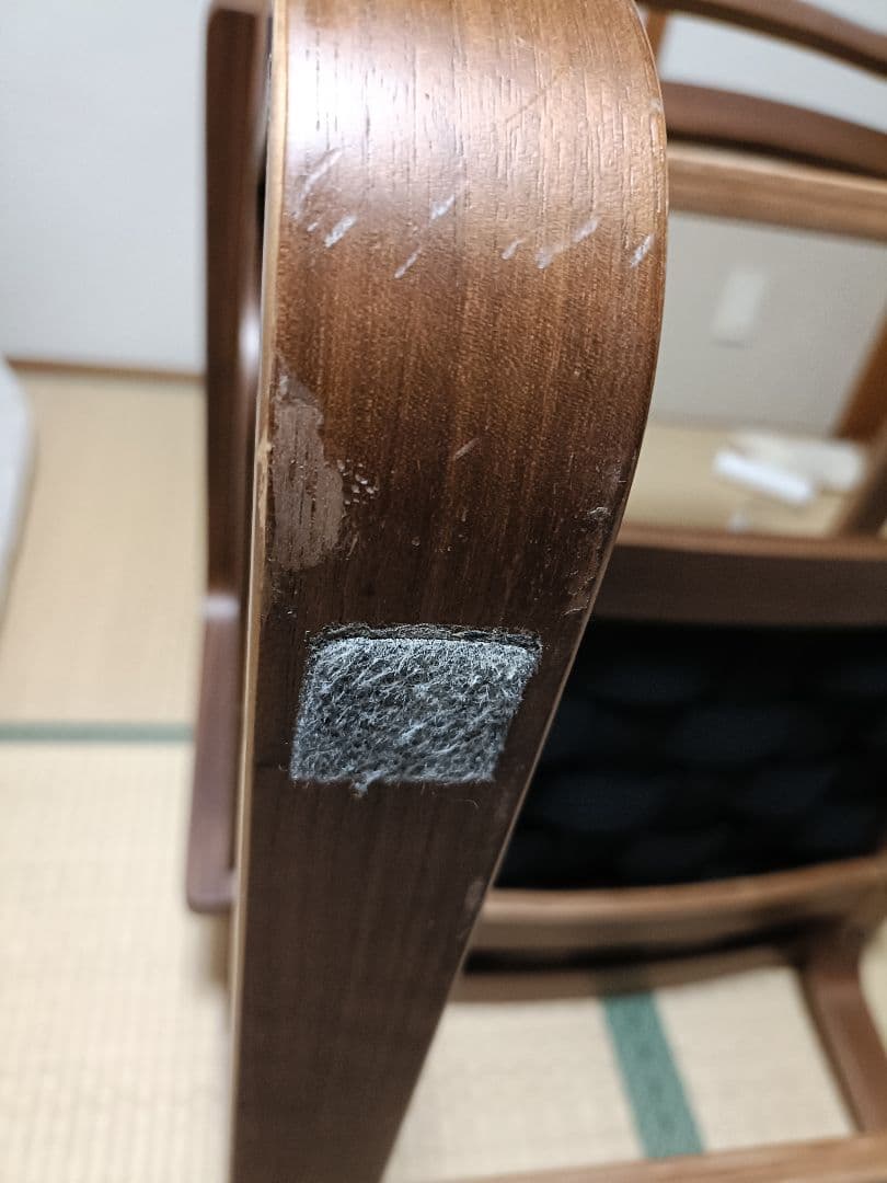 無印良品 リビングでもダイニングでもつかえるソファチェア ウォールナット