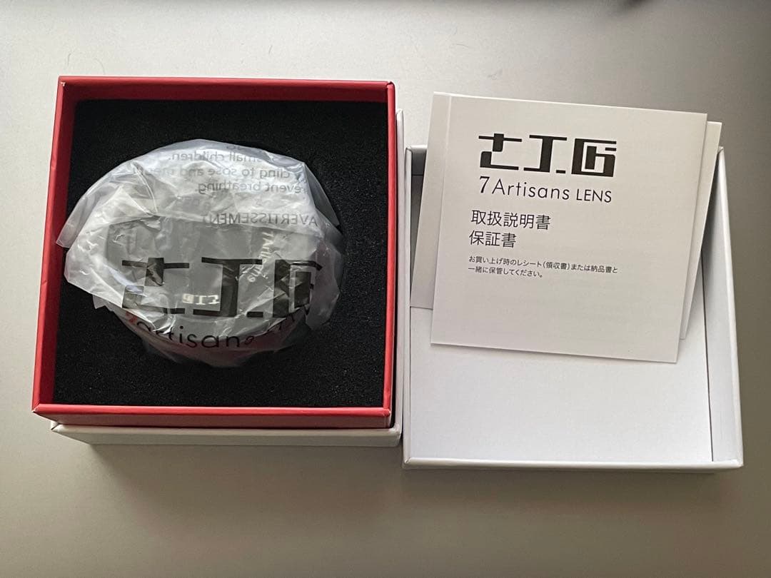 7artisans 35mm F1.4 II Xマウント