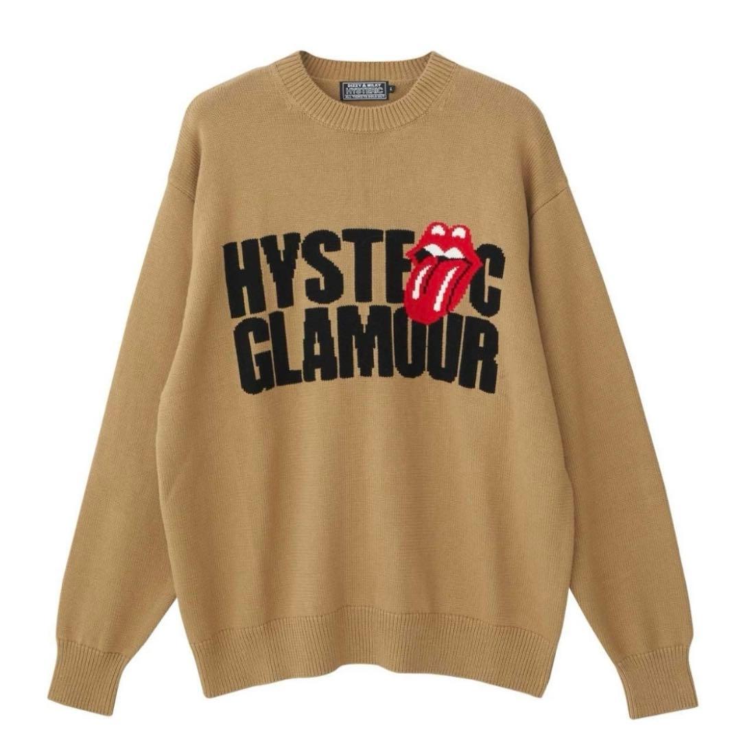 本日限定★ヒステリックグラマー×ローリング・ストーンズ コラボセーター