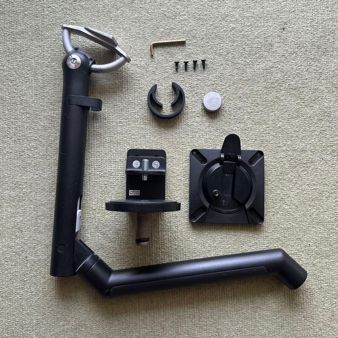 CBS フロー モニターアーム ブラック MM-DYN スプリットクランプセット