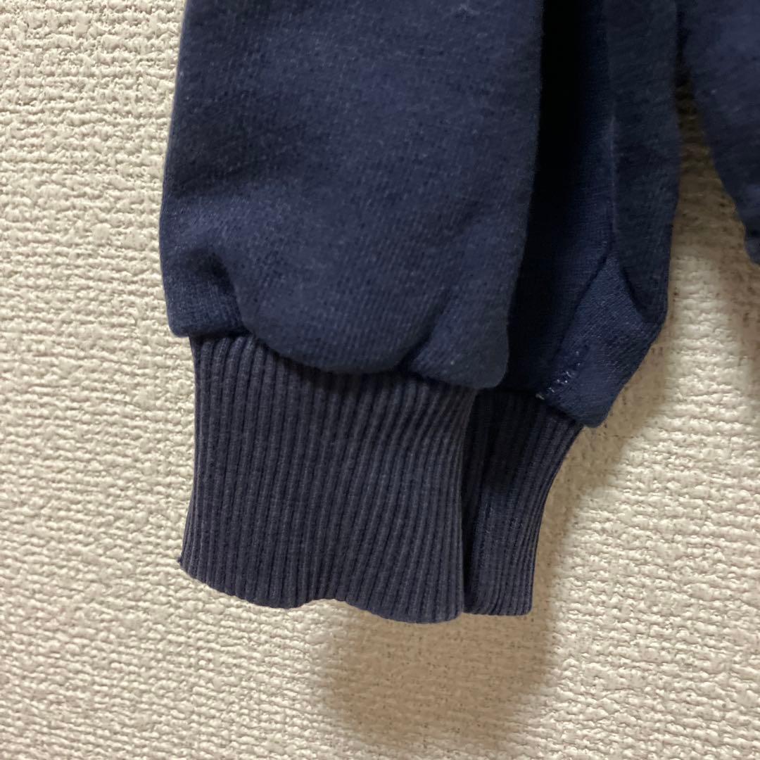 青赤タグ　STUSSY ネイビー クルーネック トレーナー　Ｍ