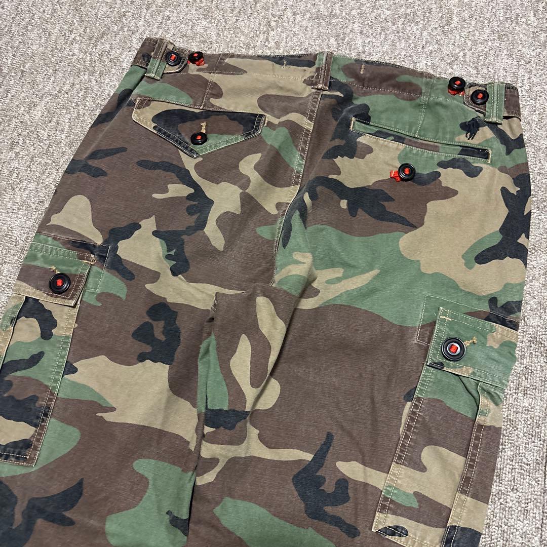 ポロラルフローレン 希少 カーゴパンツ カモ 33x32