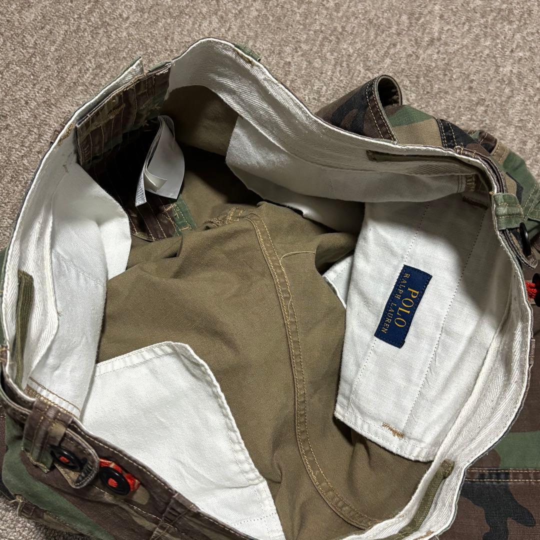 ポロラルフローレン 希少 カーゴパンツ カモ 33x32