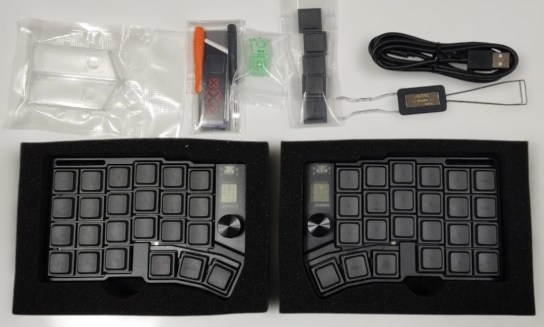 【ケース付】Cornix LP 分割 無線キーボード｜VIAL対応｜技適｜即発送