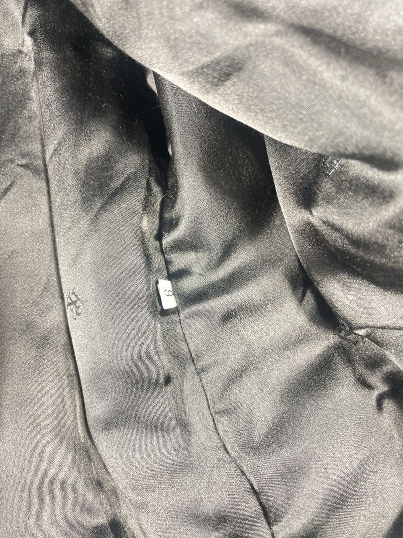 【美品】モコモコ　高級 毛皮コート ファーコート シルバーフォックス