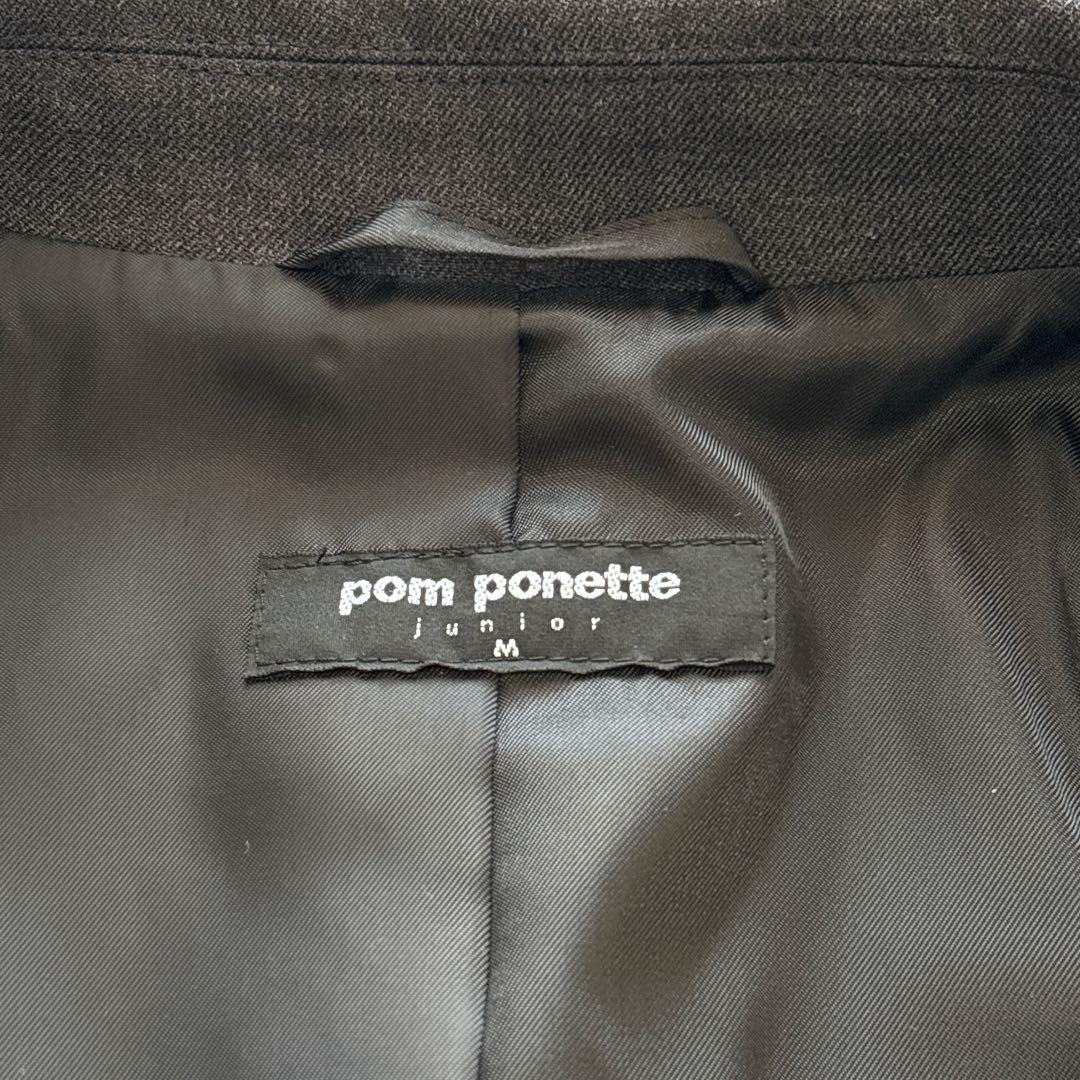 美品✨ポンポネット　フォーマル スーツ M 150 定番 卒服 受験 面接
