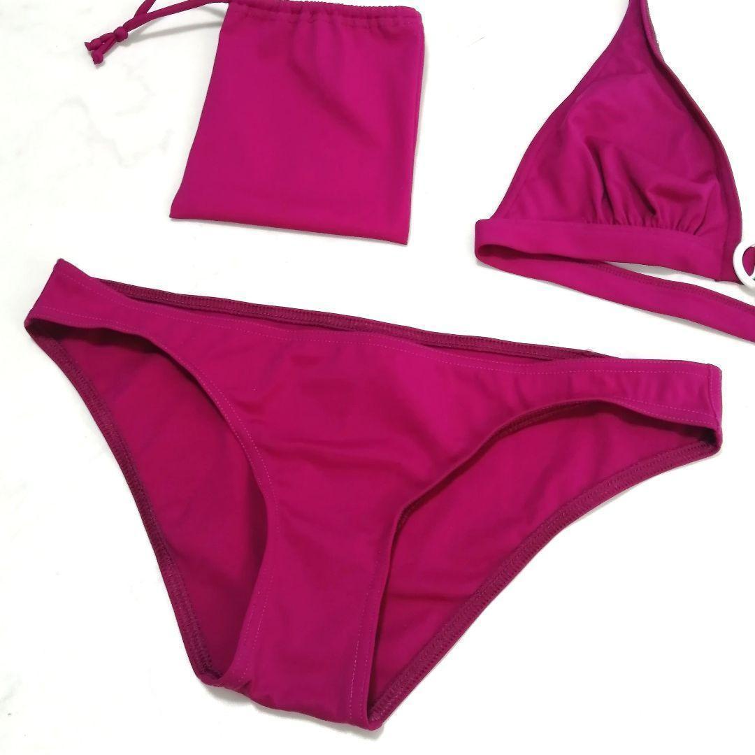 極美品✨ エルメス　水着　ビキニ　上下セット　ピンク　ポーチ付き　高級感