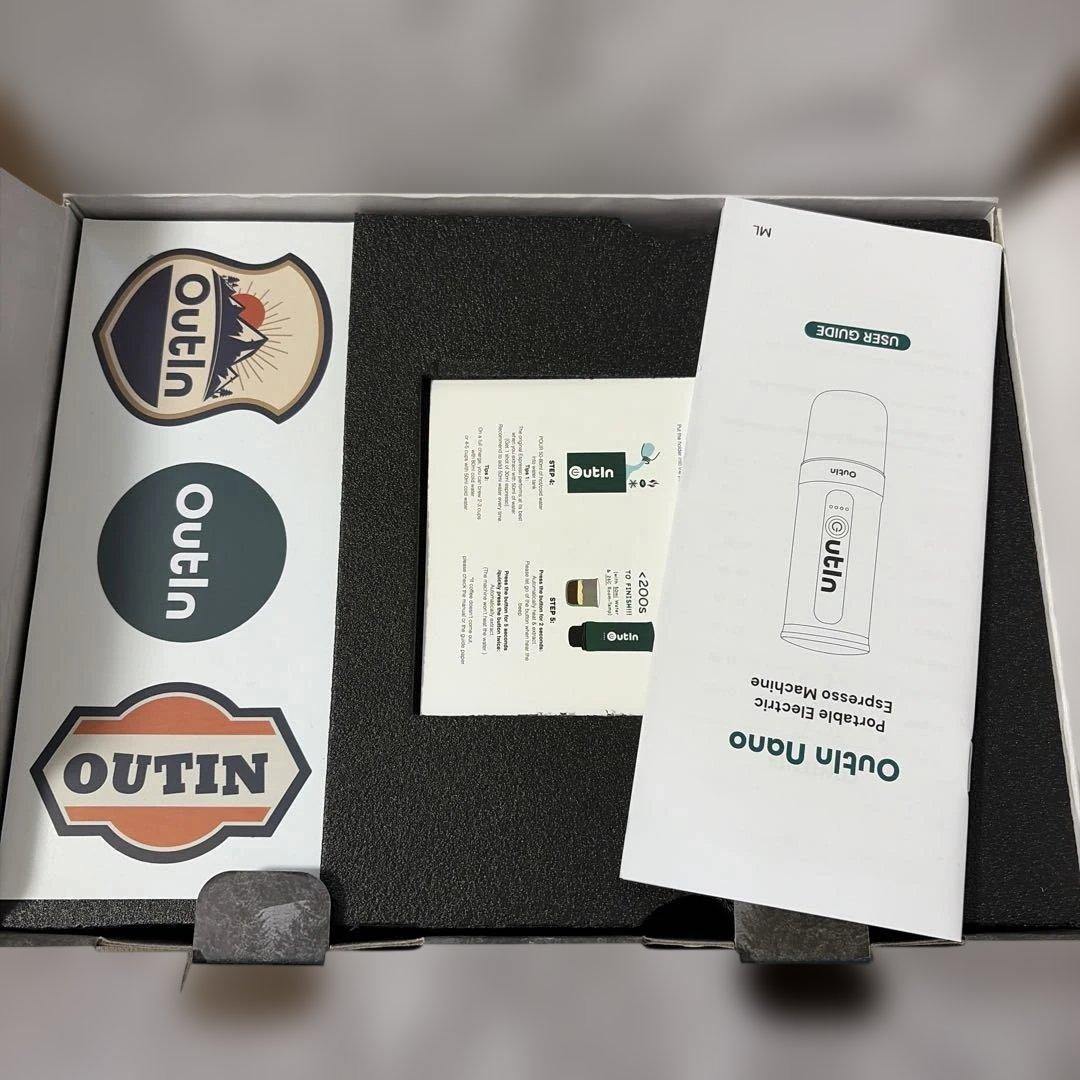 アウティン　ポータブル　エスプレッソ　マシン　バスケットプラスセット