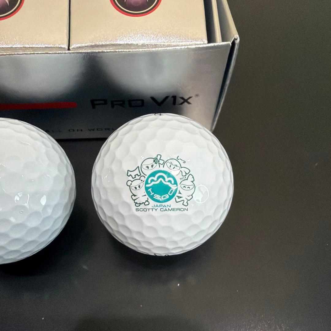 タイトリスト PRO V1X スコッティキャメロン×浜松シーサイドゴルフクラブ