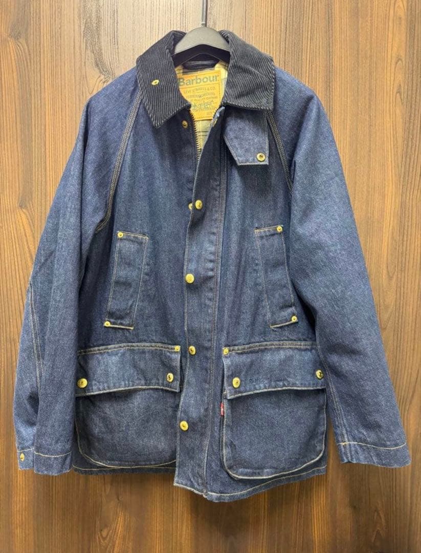 Barbour × Levi's bedale ビデイル バブアー リーバイス