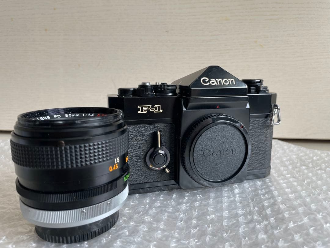 【美品】 Canon F-1 前期型+ FD 50mm 1:1.4 ssc