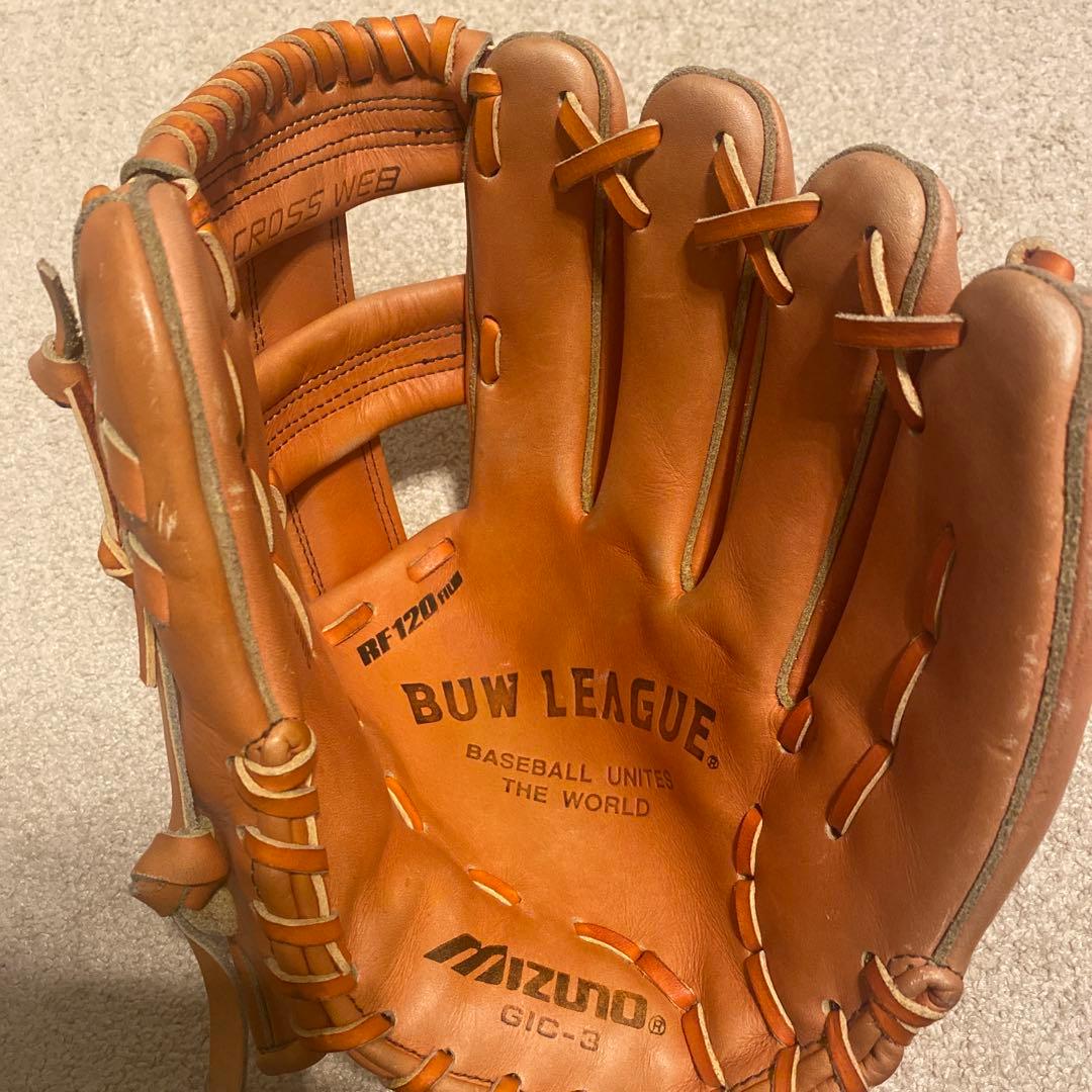 【希少】ミズノ 日本製 ビューリーグ SOBRE 内野用 硬式用グローブ