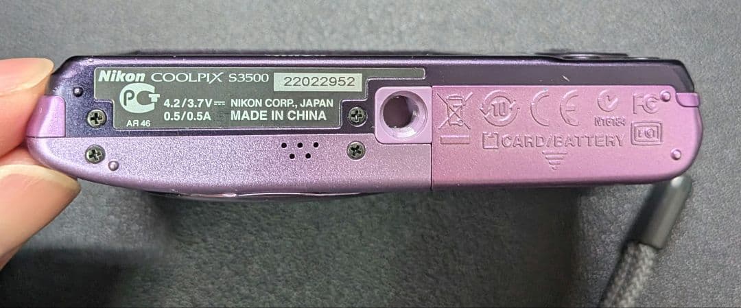 デジタルカメラ Nikon COOLPIX S3500