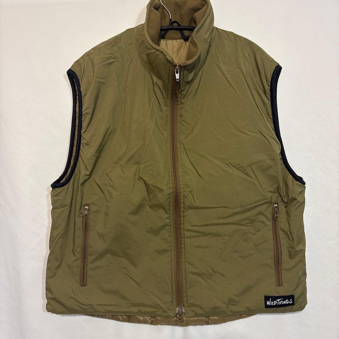 WILD THINGS オリーブグリーン ベスト
