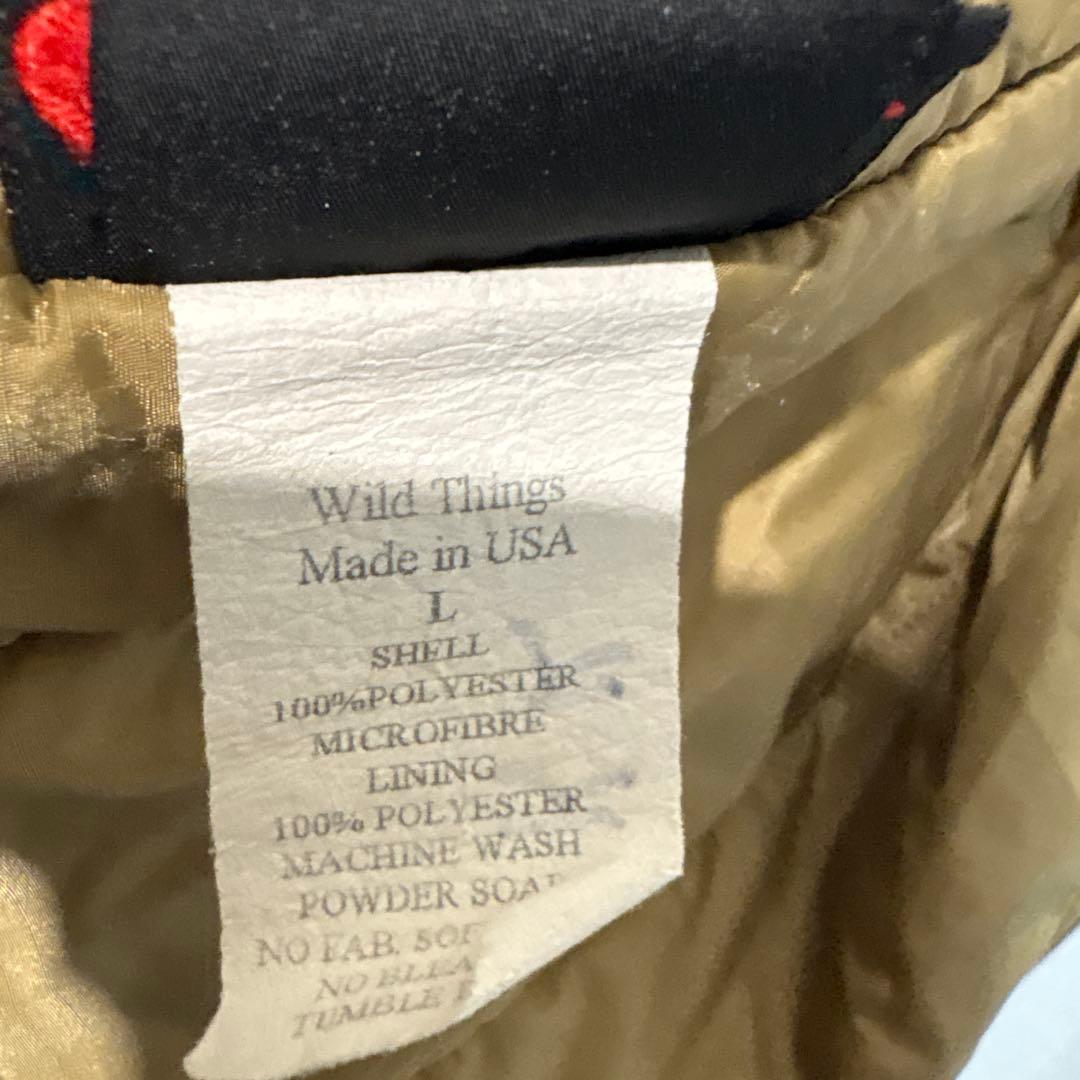 WILD THINGS オリーブグリーン ベスト