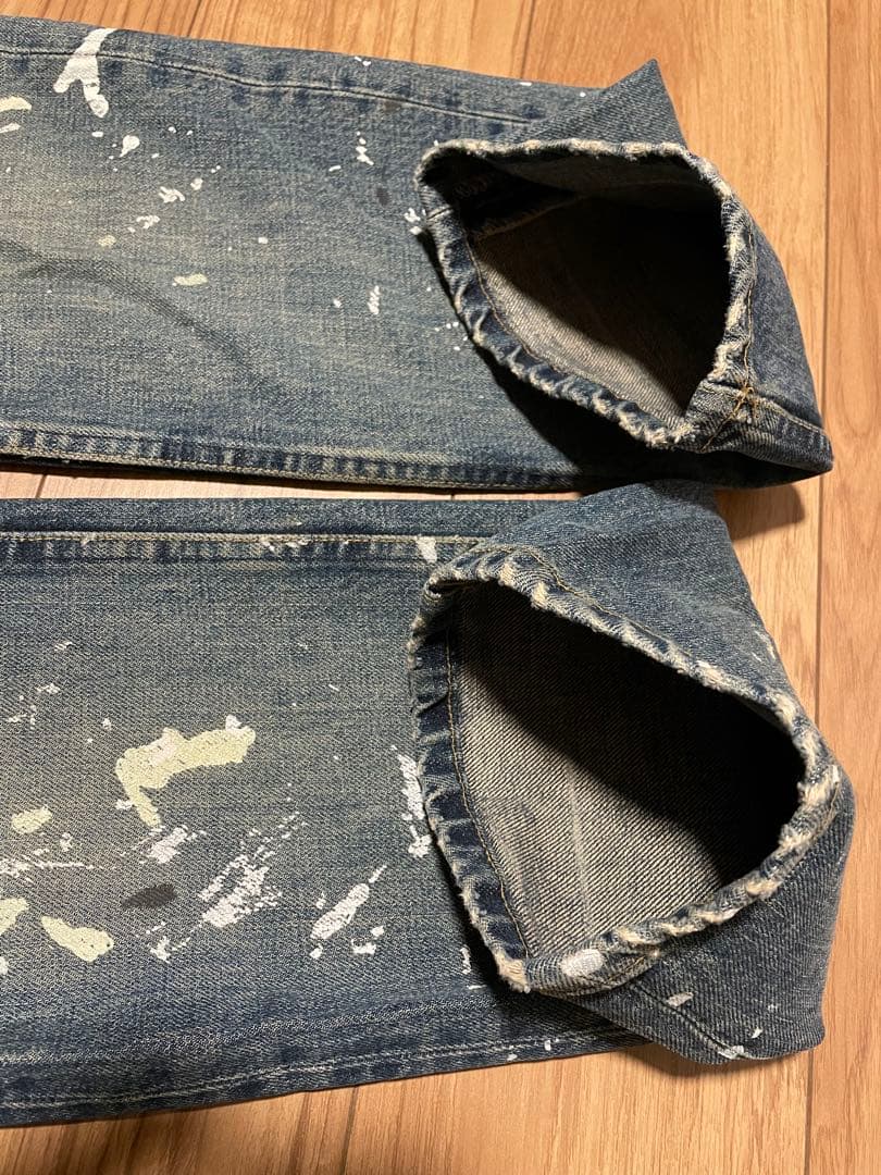 ヘルムートラング helmut lang ペンキ デニム ジーンズ